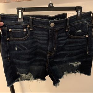 NWT American Eagle High-Waisted Midi Shorts